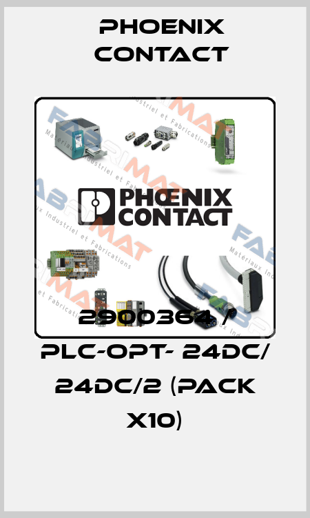 2900364 / PLC-OPT- 24DC/ 24DC/2 (pack x10) Phoenix Contact