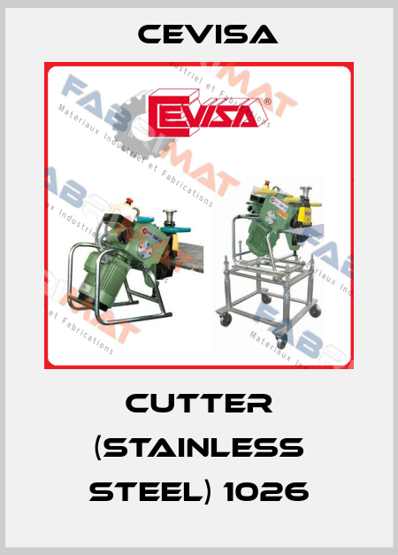 Cutter (stainless steel) 1026 Cevisa