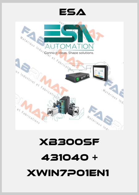 XB300SF 431040 + XWIN7P01EN1  Esa