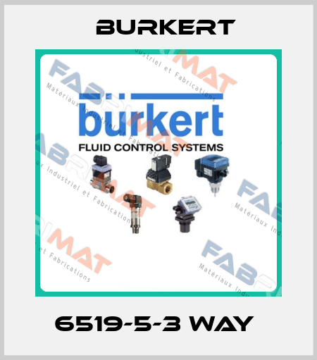 6519-5-3 way  Burkert