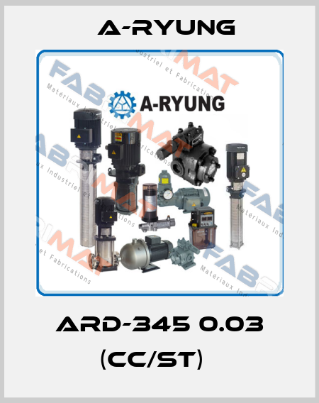 ARD-345 0.03 (cc/st)   A-Ryung