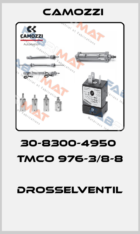 30-8300-4950  TMCO 976-3/8-8  DROSSELVENTIL  Camozzi