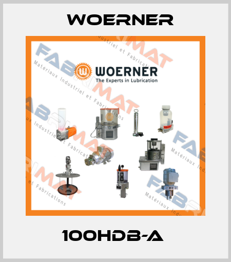 100HDB-A  Woerner