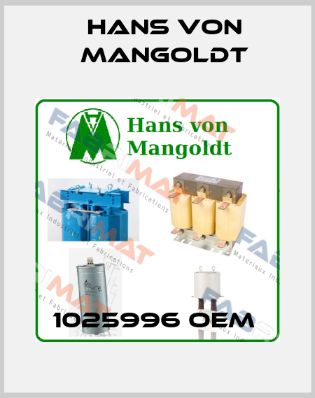 1025996 OEM  Hans von Mangoldt