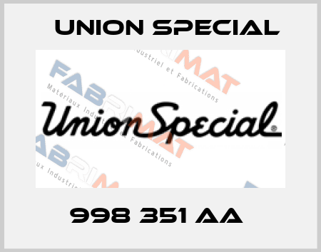 998 351 AA  Union Special
