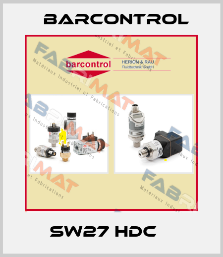 SW27 HDC    Barcontrol