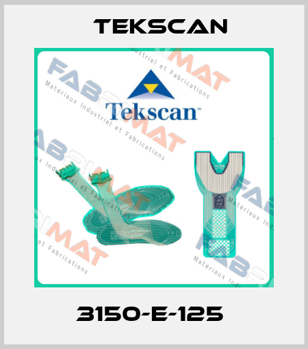 3150-E-125  Tekscan