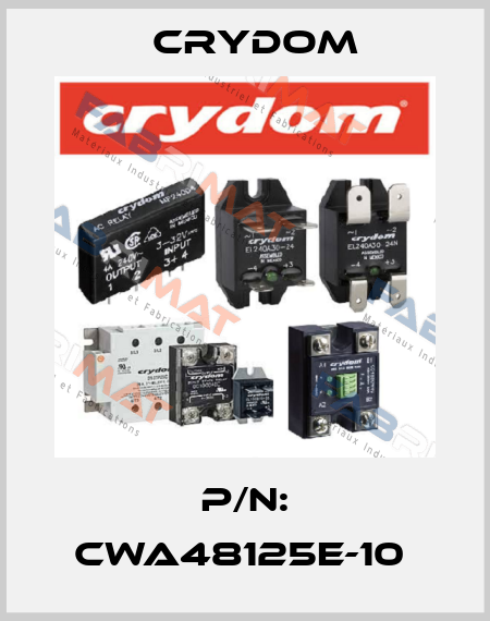 P/N: CWA48125E-10  Crydom