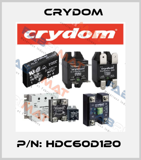 P/N: HDC60D120  Crydom