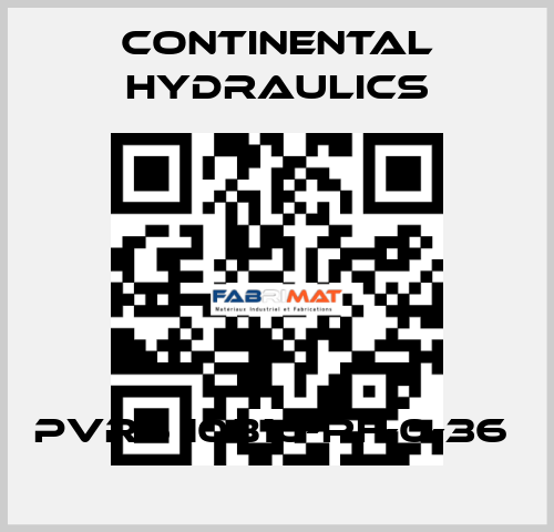 PVR6 10B10-RF-0-36  Continental Hydraulics