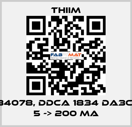 34078, DDCA 1834 DA3C, 5 -> 200 MA Thiim