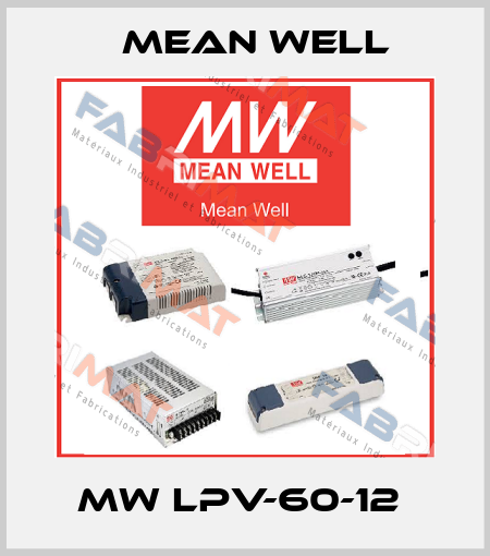 MW LPV-60-12  Mean Well
