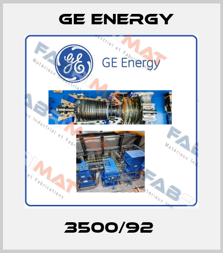 3500/92  Ge Energy