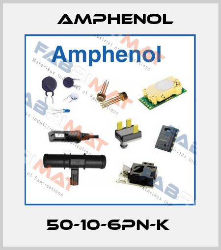 50-10-6PN-K  Amphenol