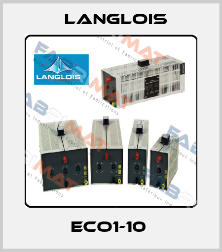ECO1-10  Langlois