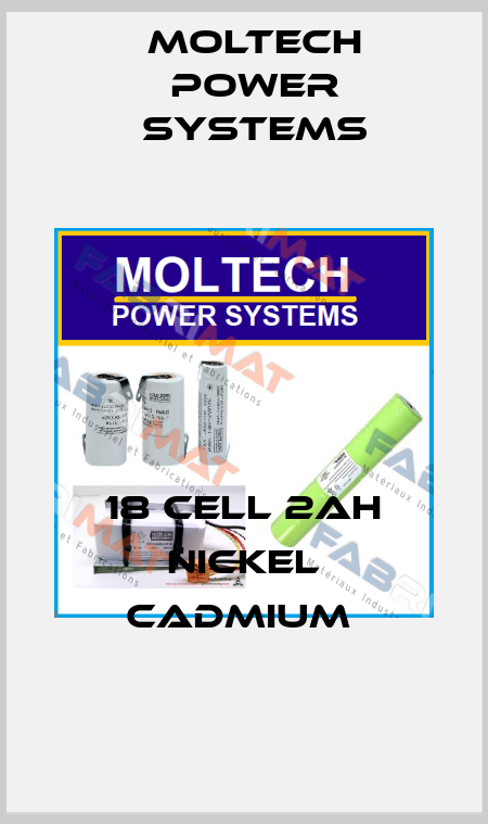 18 cell 2Ah Nickel Cadmium  Moltech Power Systems