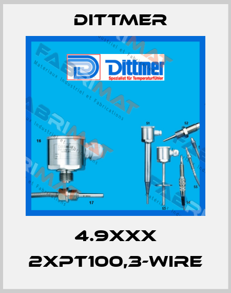 4.9XXX 2XPT100,3-WIRE Dittmer