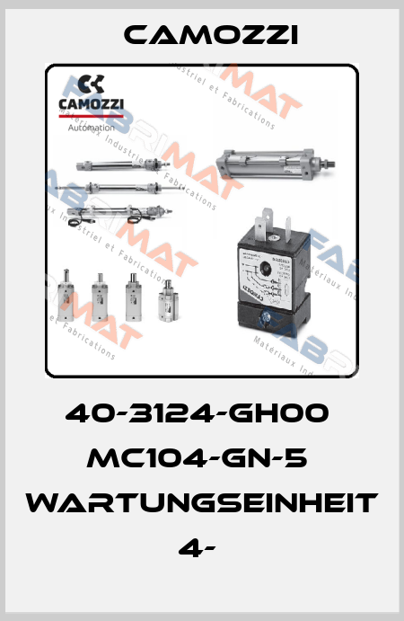 40-3124-GH00  MC104-GN-5  WARTUNGSEINHEIT 4-  Camozzi