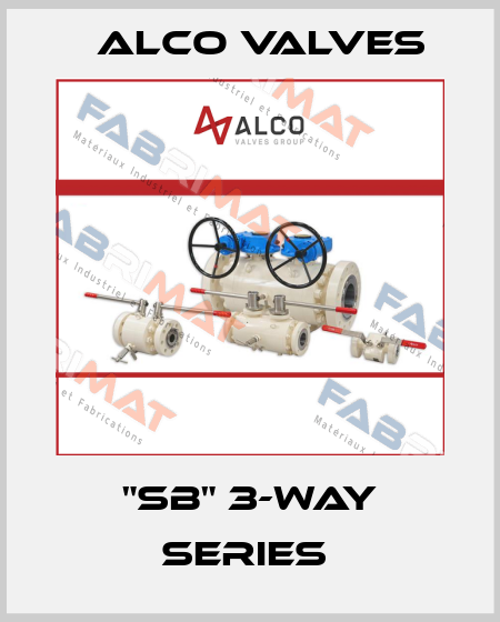 "SB" 3-way Series  Alco Valves