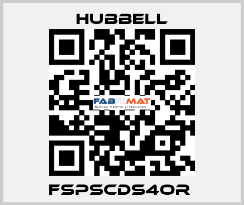 FSPSCDS4OR  Hubbell
