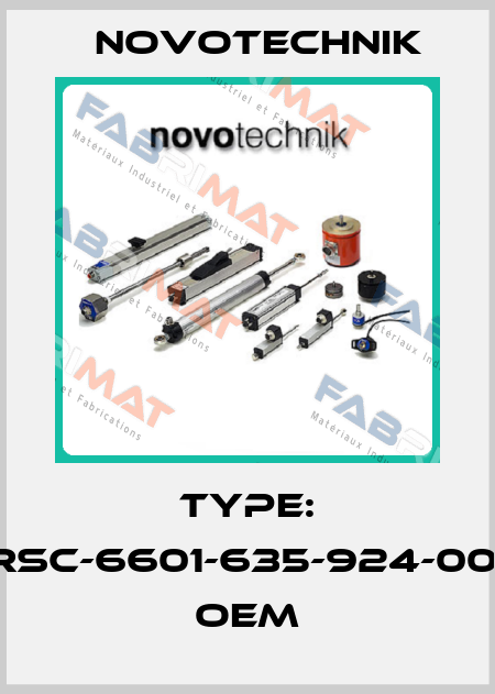 Type: RSC-6601-635-924-001 OEM Novotechnik