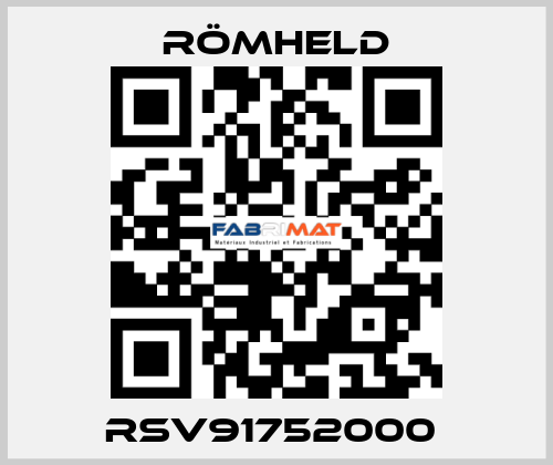 RSV91752000  Römheld
