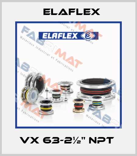 VX 63-2½" NPT  Elaflex