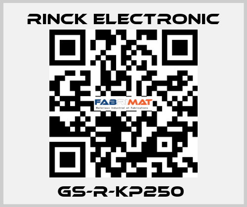 GS-R-KP250  Rinck Electronic