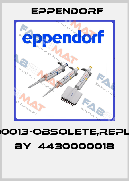 4421000013-obsolete,replacced by  4430000018  Eppendorf
