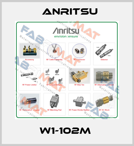 W1-102M  Anritsu
