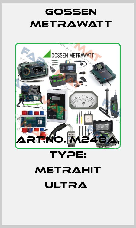 Art.No. M248A, Type: METRAHIT ULTRA  Gossen Metrawatt