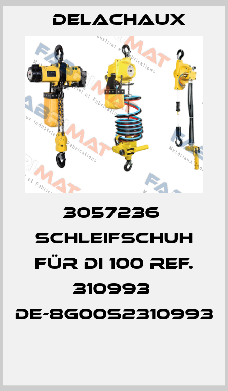 3057236  Schleifschuh für DI 100 REF. 310993  DE-8G00S2310993  Delachaux