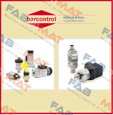 Hydraulic switching point adjustment Barcontrol