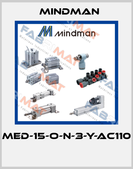MED-15-O-N-3-Y-AC110  Mindman