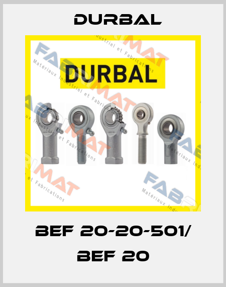 BEF 20-20-501/ BEF 20 Durbal