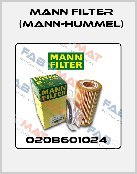 0208601024  Mann Filter (Mann-Hummel)
