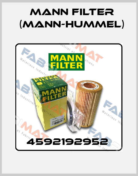 4592192952  Mann Filter (Mann-Hummel)
