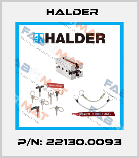 P/N: 22130.0093 Halder