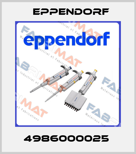 4986000025  Eppendorf