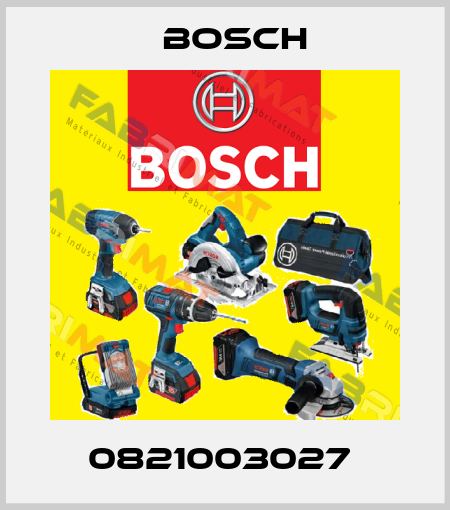 0821003027  Bosch