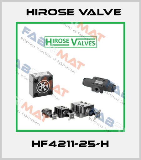 HF4211-25-H Hirose Valve