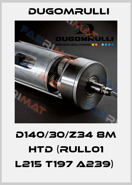 D140/30/Z34 8M HTD (RULL01 L215 T197 A239)  Dugomrulli