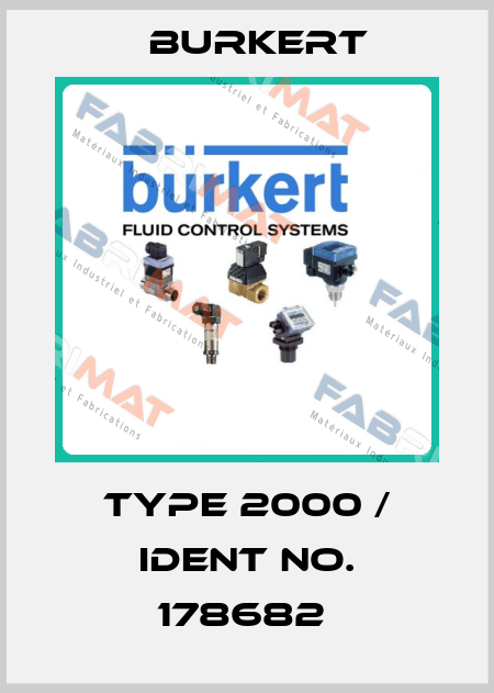 Type 2000 / Ident No. 178682  Burkert