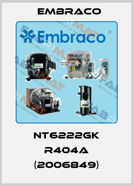 NT6222GK R404a (2006849) Embraco