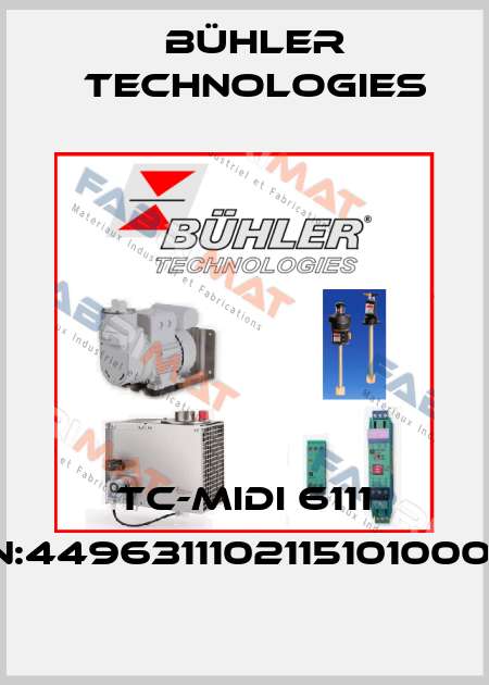 TC-MIDI 6111 P/N:449631110211510100000 Bühler Technologies
