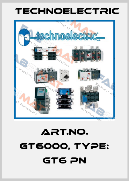 Art.No. GT6000, Type: GT6 PN Technoelectric