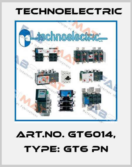Art.No. GT6014, Type: GT6 PN Technoelectric