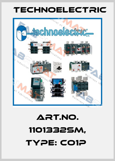 Art.No. 1101332SM, Type: CO1P  Technoelectric