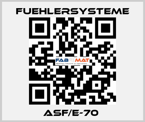 ASF/E-70  FuehlerSysteme