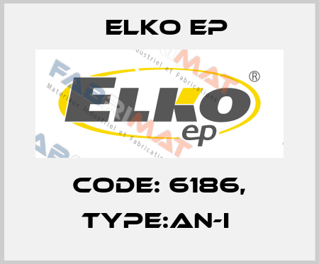Code: 6186, Type:AN-I  Elko EP